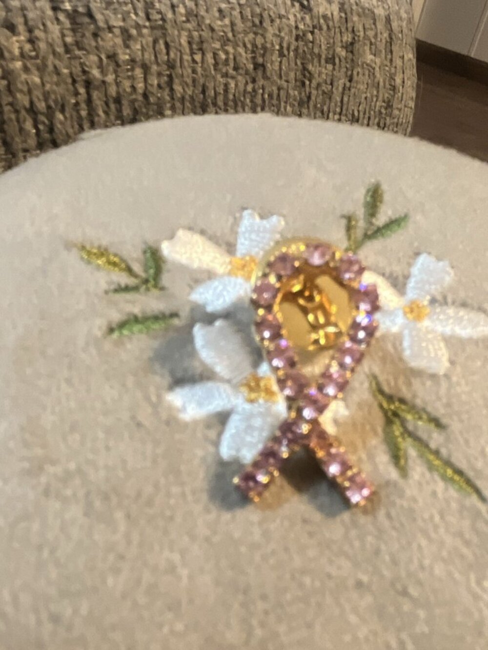 Breast Cancer Lapel Pin